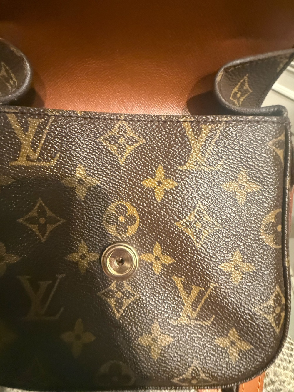 Louis Vuitton Monogram Saint Cloud MM Crossbody or Shoulder Bag Vintage - Picture 11 of 16